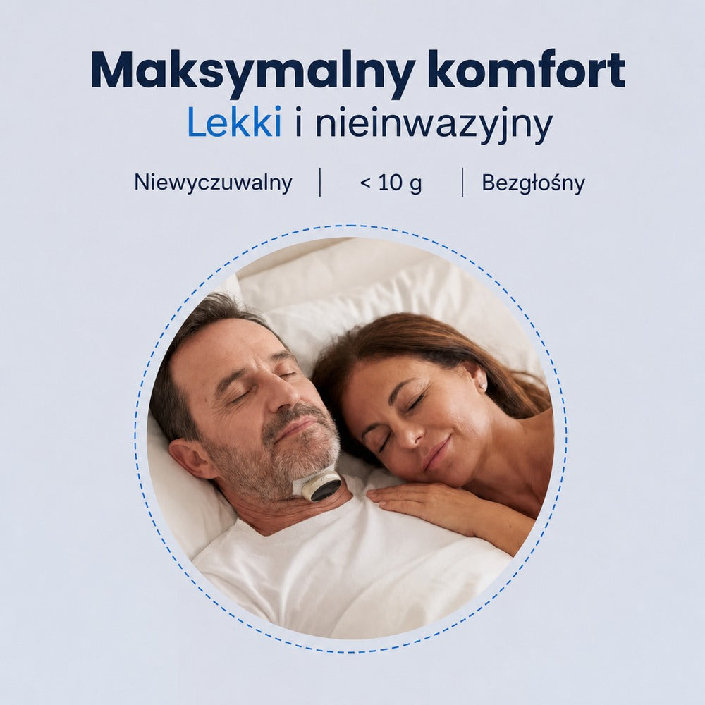 Zaviro Nox™ Eliminuje Chrapanie i Bezdech Senny