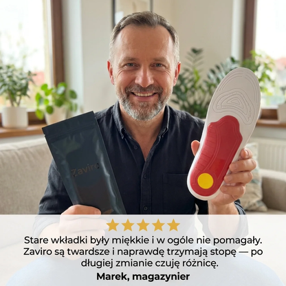 Zaviro ComfortStep™ - Wkładki Profilowane