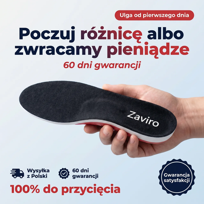 Zaviro ComfortStep™ - Wkładki Profilowane